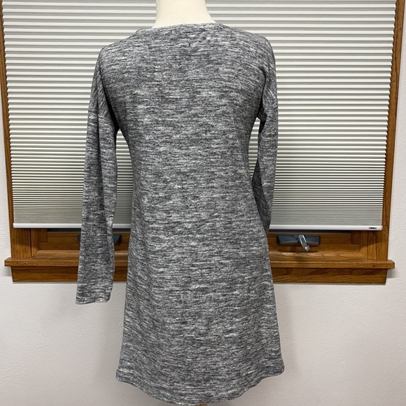 Lou & Grey Heathered Gray Super Soft Terry Dress Size XS - Picture 7 of 10